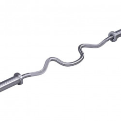 Olympic curled V-bar 50 mm 125 cm