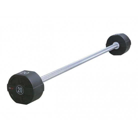 Lifemaxx PU straight barbell | 10-40kg Lifemaxx PU straight barbell | 10-40kg