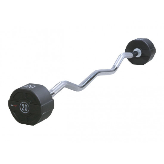 Lifemaxx PU EZ barbell | 10-40KG Lifemaxx PU EZ barbell | 10-40KG