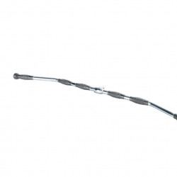 Lat bar chrome 120cm PU grip