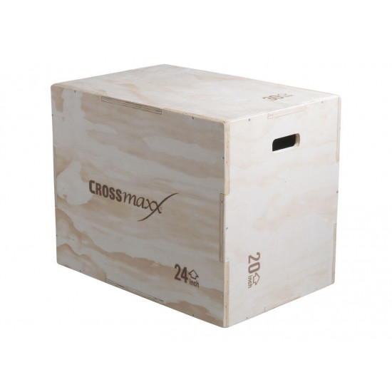 Crossmaxx Wooden plyo box (3 level)