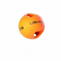 Double handle medicine ball