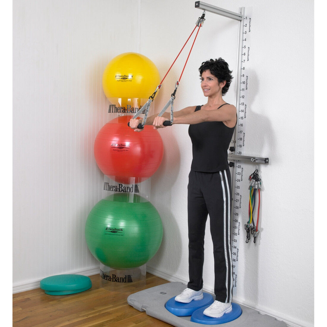 TheraBand Wall Station kopen? Gratis verzending Fitness Yoga Shop België