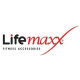Lifemaxx Cast iron kettlebell Rubberen voet