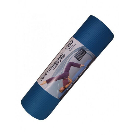 Core Fitness Mat 182 x 58 x 1 cm Zwart