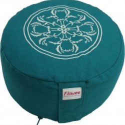 Meditatie Kussen Flowee Turquoise / Grijsbruin