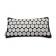 Flowee Spijkermat Kussen – Grijs-Wit