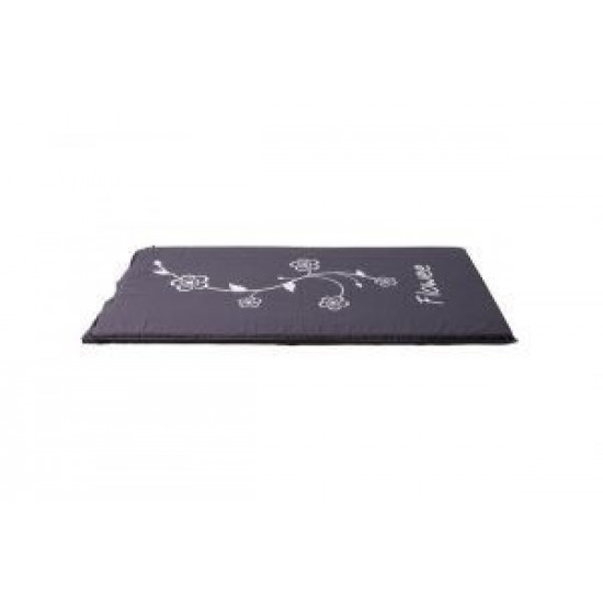 Spijkermat Flowee groot Grijs-Wit