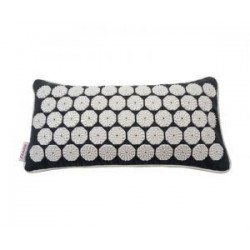 Flowee Spijkermat Kussen – Grijs-Wit