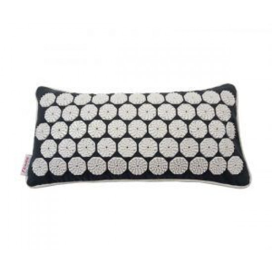 Flowee Spijkermat Kussen – Fuchsia-Oranje