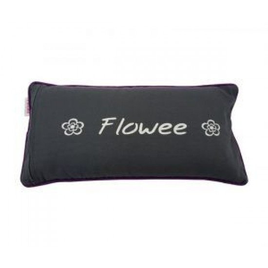 Flowee Spijkermat Kussen – Grijs / Zeegroen