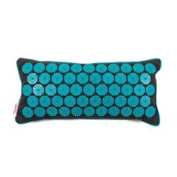 Flowee Spijkermat Kussen – Grijs-Blauw