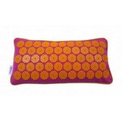 Flowee Spijkermat Kussen – Fuchsia-Oranje