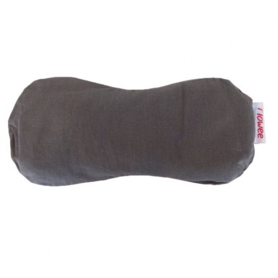 Oogkussen Curved – Grijs / Oranje