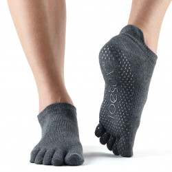 Enkelsokken Met Tenen ToeSox – Charcoal Grey S/M
