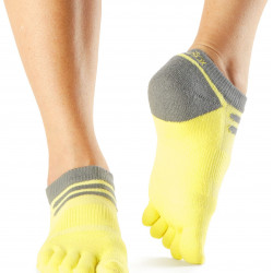 ToeSox Mediumweight Sport Sokken No Show In Zest S/M/L