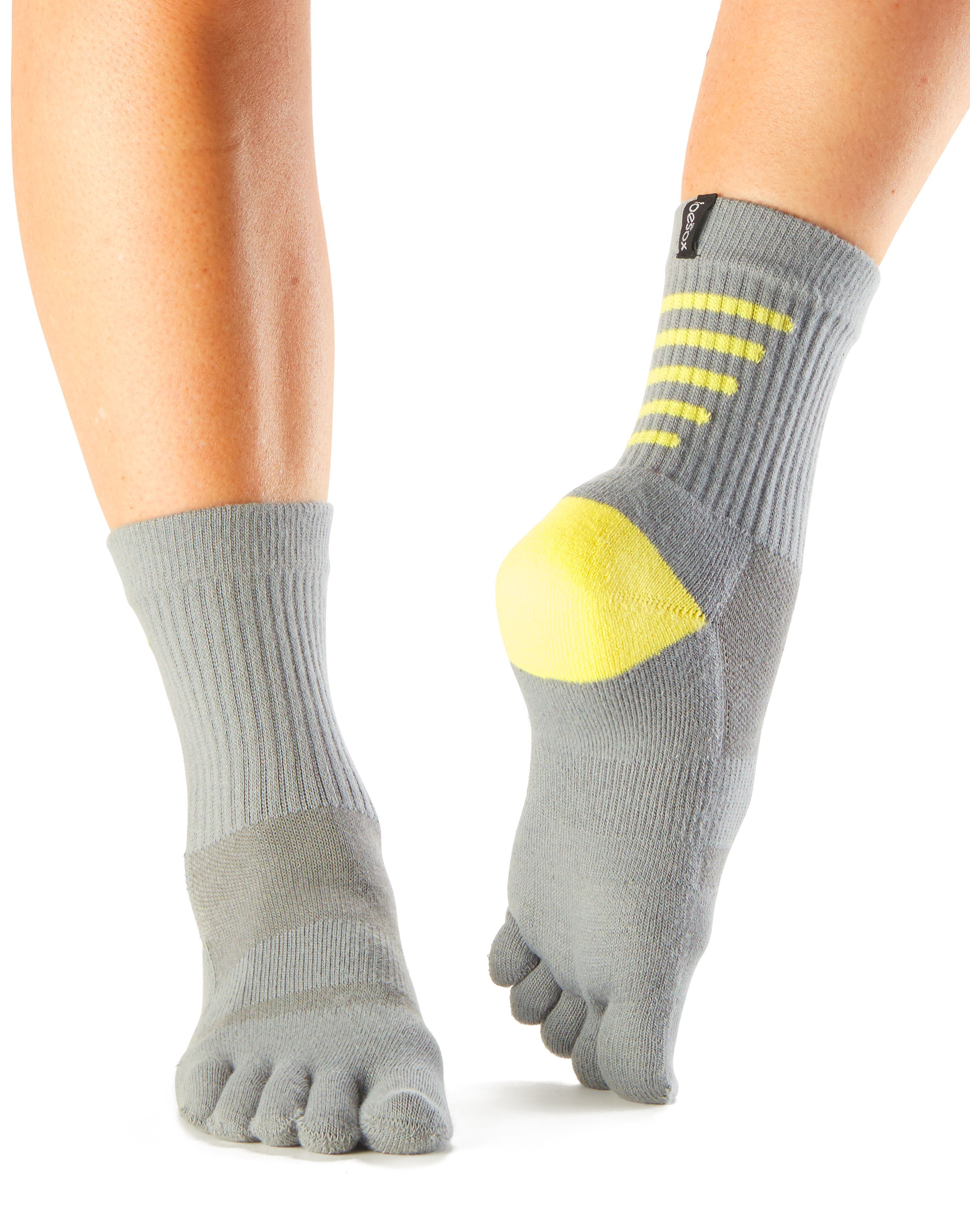 troosten Infecteren huurder ToeSox sokken met tenen Sport Crew In Slate S/M/L Kopen?