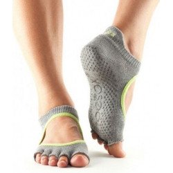ToeSox Bellarina Zonder Tenen In Heather/Lime XS/S/M/L