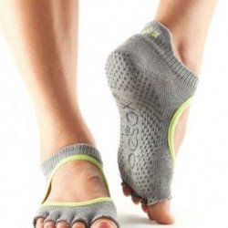 ToeSox Bellarina Zonder Tenen In Heather/Lime XS/S/M/L