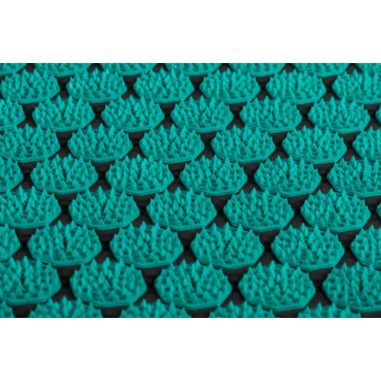 Spijkermat Flowee groot Grijs-Zeegroen