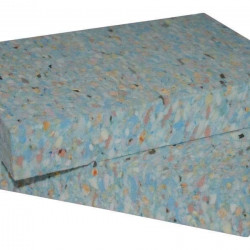 Yoga blok van Gerecycled Schuim 25 mm dik