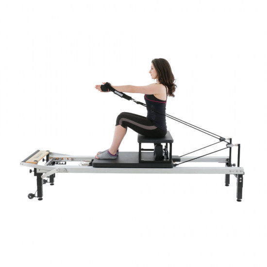 Frame Sitting Box van Align-Pilates voor een pilates reformer