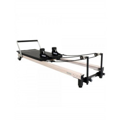 C2 Pro RC Pilates Reformer met hout effect 