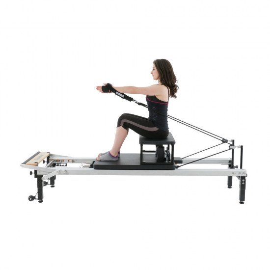 Frame Sitting Box van Align-Pilates voor een pilates reformer Frame Sitting Box van Align-Pilates voor een pilates reformer