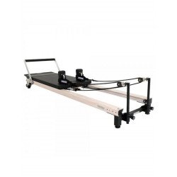 C2 Pro RC Pilates Reformer met hout effect 