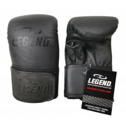 Lederen zakhandschoenen voor op de bokszak Lederen zakhandschoenen voor op de bokszak