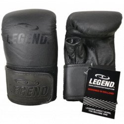 Lederen zakhandschoenen voor op de bokszak 