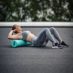 Foam Roller Blauw 15 x 90 cm