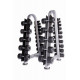 Vertical Dumbbellrack for fixed dumbbells