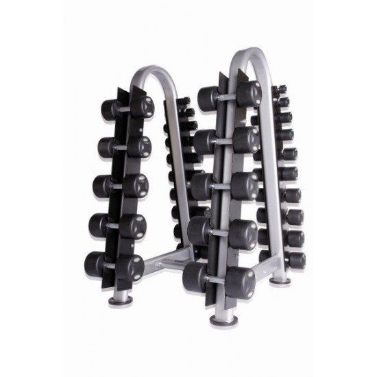 Vertical Dumbbellrack for fixed dumbbells
