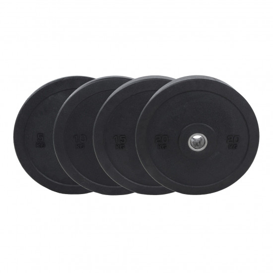 LMX97 Hi-Temp bumper plate (EU) 50mm - black (5-20 kg)
