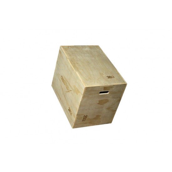 Crossmaxx Wooden plyo box (3 level) Crossmaxx Wooden plyo box (3 level)