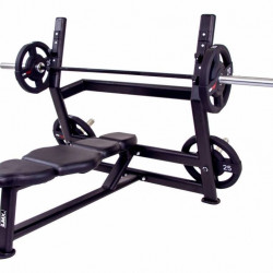 Olympic press bench - 2 bar posities