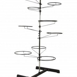 Gymball rack black 9 ballen