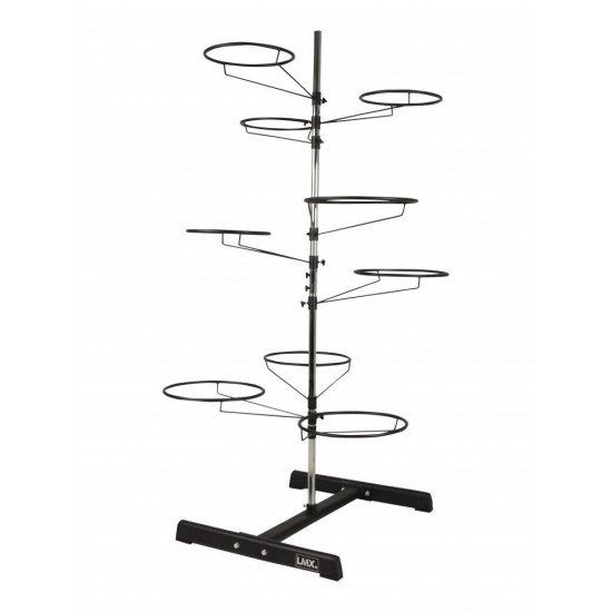 Gymball rack black 9 ballen Gymball rack black 9 ballen