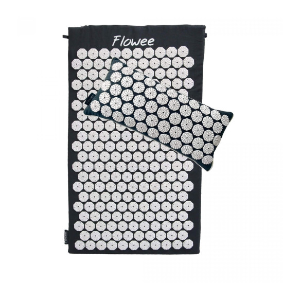 Flowee Spijkermat en Kussen Set