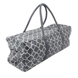 Yoga sporttas grijs motief