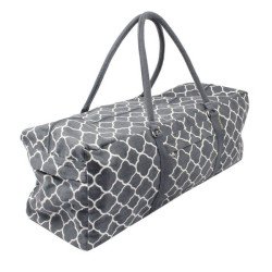 Yoga sporttas grijs motief