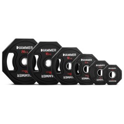 Octagon Halterschijven 50 mm 1,25 kg - 15 kg