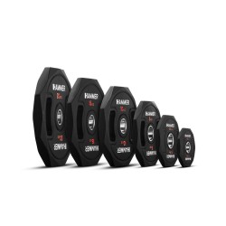 Octagon Halterschijven 50 mm 1,25 kg - 15 kg