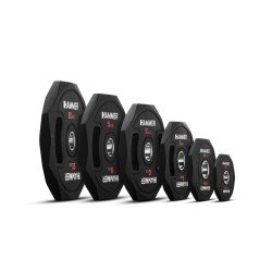 Octagon Halterschijven 50 mm 1,25 kg - 15 kg