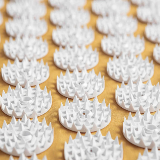 Shakti Spijkermat Set Light – Geel