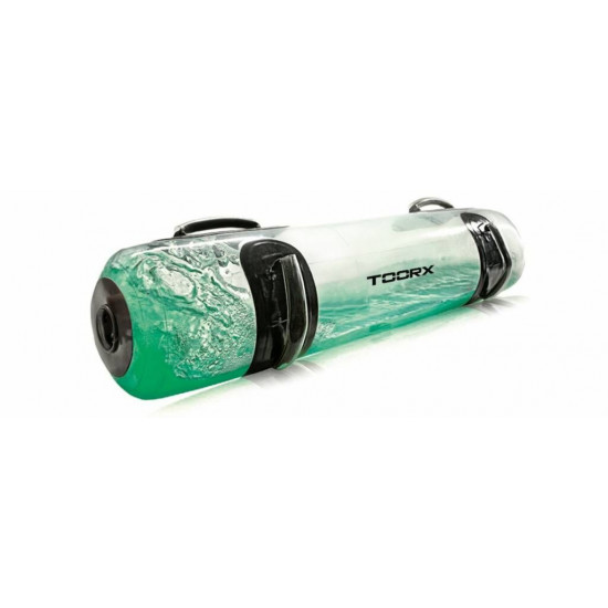 Toorx Powerbag Water Bag - transparant - PVC - 4 hendels - met kleurpoeders en pomp