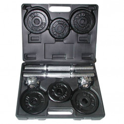 Toorx Dumbbellset 15 kg met Koffer