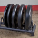 Body-Solid Chicago Extreme Zwarte Olympische Bumper Plates (5-25 kg)