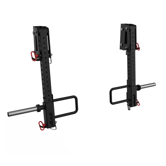 De LMX1790 Crossmaxx® XL Jammer arm set voor push en pull oefeningen. Geschikt voor Crossmaxx® staanders, instelbare handgrepen en maximale belastbaarheid van 150kg.